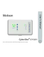 Motison CyberStat CY1201 User Manual preview