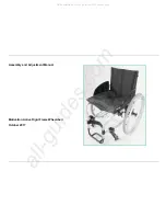 Preview for 1 page of motivation Active Rigid Frame Wheelchair Assembly And Adjustment Manual