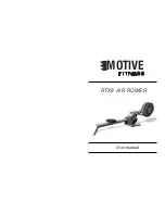 Preview for 1 page of Motive Fitness RTX8 AIR ROWER User Manual