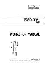 Предварительный просмотр 1 страницы MOTO GUZZI 1000 SP III Workshop Manual