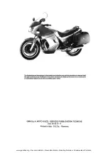 Предварительный просмотр 2 страницы MOTO GUZZI 1000 SP III Workshop Manual