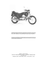 Предварительный просмотр 2 страницы MOTO GUZZI 1993 Strada 1000 Workshop Manual