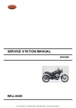 MOTO GUZZI 854366 Service Station Manual preview