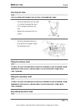 Предварительный просмотр 103 страницы MOTO GUZZI BREVA V1100 Service Station Manual