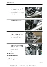 Предварительный просмотр 109 страницы MOTO GUZZI BREVA V1100 Service Station Manual