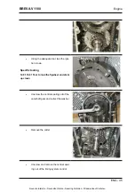 Предварительный просмотр 129 страницы MOTO GUZZI BREVA V1100 Service Station Manual