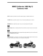 Предварительный просмотр 3 страницы MOTO GUZZI California 1400 Instructions Manual