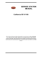 Preview for 2 page of MOTO GUZZI California EV V1100 Service Station Manual