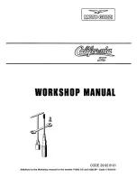 MOTO GUZZI California II Workshop Manual preview