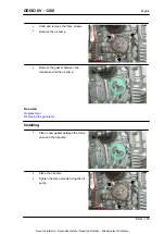 Предварительный просмотр 165 страницы MOTO GUZZI Griso1200 8V Service Station Manual