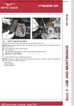 Предварительный просмотр 223 страницы MOTO GUZZI MGS-01 2010 Owner'S Manual