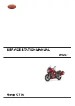 MOTO GUZZI NORGE GT 8V Service Station Manual preview