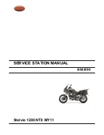 Preview for 1 page of MOTO GUZZI Stelvio 1200 MY11 2011 Service Station Manual