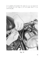 Предварительный просмотр 45 страницы MOTO GUZZI Stornello sport 125 cc Owner'S Manual