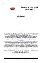 Preview for 2 page of MOTO GUZZI V7 CLASSIC Service Manual