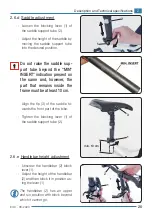 Preview for 27 page of Moto Parilla TRILIX 250 Use And Maintenance Manual