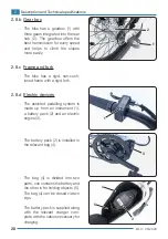 Preview for 30 page of Moto Parilla TRILIX 250 Use And Maintenance Manual