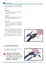 Preview for 42 page of Moto Parilla TRILIX 250 Use And Maintenance Manual