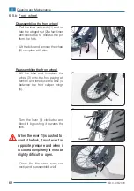 Preview for 64 page of Moto Parilla TRILIX 250 Use And Maintenance Manual