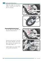 Preview for 66 page of Moto Parilla TRILIX 250 Use And Maintenance Manual