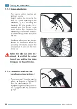 Preview for 68 page of Moto Parilla TRILIX 250 Use And Maintenance Manual