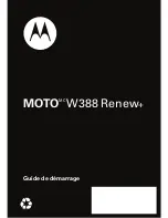 Preview for 63 page of Moto W388 Renew+ Getting Started Manual