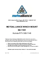 Motoalliance MA11981 Manual предпросмотр