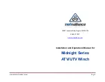 Motoalliance Midnight Series Installation And Operation Manual preview