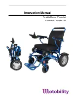 Motobility E-Traveller 180 Instruction Manual preview