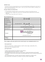 Preview for 19 page of Motobility Solax Genie Plus User Manual