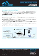 Preview for 3 page of Motolux 592130000 Programming Instructions