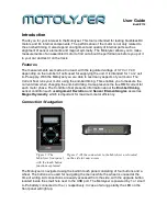 Preview for 1 page of MOTOLYSER Build #114 User Manual