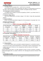 Preview for 3 page of MOTOMA NH-4-5SC1400P Technical Specification