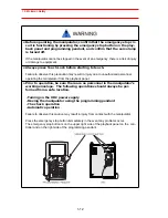 Предварительный просмотр 36 страницы Motoman PX2750 Manual