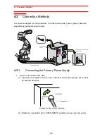 Предварительный просмотр 52 страницы Motoman PX2750 Manual