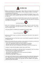 Preview for 16 page of Motoman XRC 2001 Operator'S Manual