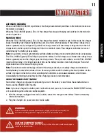 Предварительный просмотр 11 страницы Motomaster 011-1504-0 Instruction Manual