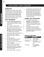 Preview for 4 page of Motomaster 299-6962-4 Instruction Manual