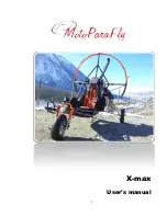 MotoParaFly X-MAX User Manual preview