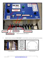 Предварительный просмотр 11 страницы Motor City Wash Works AIR ONE PROFILER Installation Manual