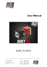 Motor Power Company DUET_FL 48/10 User Manual preview