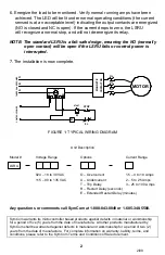 Предварительный просмотр 2 страницы Motor Saver LSRU Series Installation Instructions