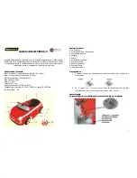 Предварительный просмотр 13 страницы MotoramaJr Fiat 500 R/C Instructions For Use Manual