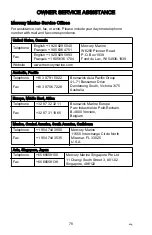 Preview for 76 page of MotorGuide TOUR 109 Operation Maintenance Installation Warranty Manual