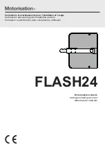 Motorisation+ FLASH24 Instructions And Warnings For Installation And Use preview