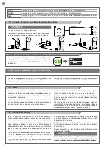 Preview for 36 page of Motorisation+ FULL24 Instructions And Warnings For Installation And Use