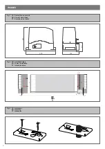 Предварительный просмотр 2 страницы Motorisation+ SPRINT400 Instructions And Warnings For Installation And Use