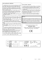 Предварительный просмотр 5 страницы Motorline professional BEWEATHER User'S And Installer'S Manual