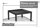 Motorline professional BRISA SOLAR User'S And Installer'S Manual предпросмотр