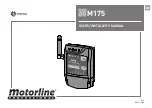 Motorline professional GSM-M175 User Manual предпросмотр